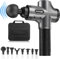 Massagepistole, Massage Gun mit 8 Massageköpfen und 30 einstellbaren Geschwindigkeiten Tiefengewebe Massagegerät drahtloses Massagegerät Muskel Massagegerät elektrisch