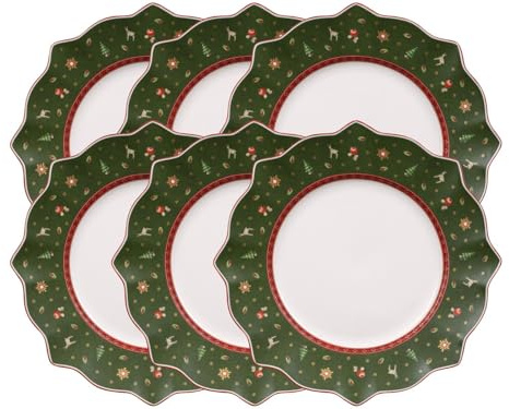 Villeroy & Boch Toy's Delight Speiseteller grün 29 cm Set6