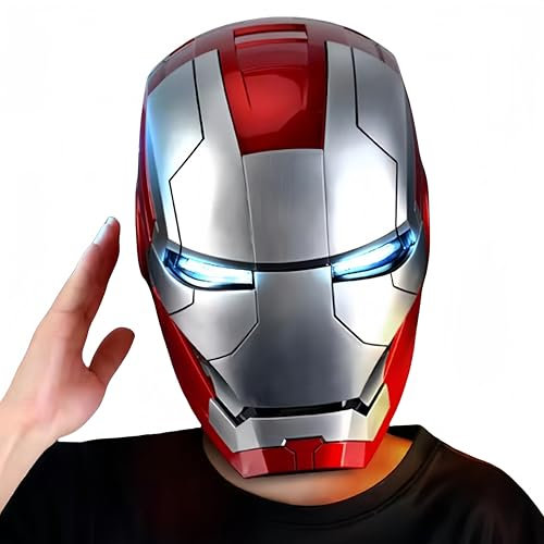 HiPlay Killerbody 1:1 Collectible Iron Men MK5 Helmet Wearable Mask with double-layer water plating brushes