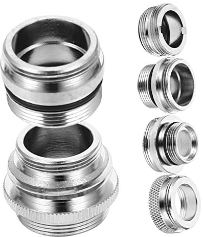 CAXUSD Adattatore per Tubo Flessibile Femmina Lavandino Rubinetto Adattatore per Tubo da Giardino Attacco per Rubinetto