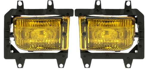 Paar Nebelscheinwerfer Transparentes Kunststoff -Objektiv -Kit Links Rechts Vorne Direkter Ersatzteile für E30 3 - Serie 1985-1993