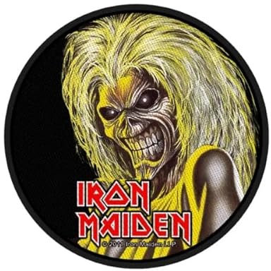Halle15Clothes - Aufnäher/Patch für deine Kutte - Band Iron Maiden - KILLERS FACE