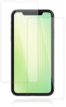 FOXZKISS für iPhone 11 Schutzfolie, 2 Stück für Panzerglas iPhone 11/XR TOP Bruchsicherheit Folie, 9H Härte, Stoßfest Kratzfest Anti-Fingerabdruck Anti-Öl Anti-Bläschen