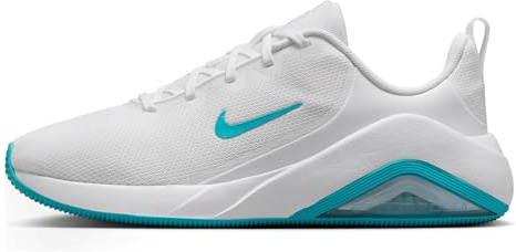 NIKE Damen Air Zoom Bella 7 Workoutschuhe Farbe: Weiß/Türkis (104); Größe: EUR 40 | US 8.5 | UK 6