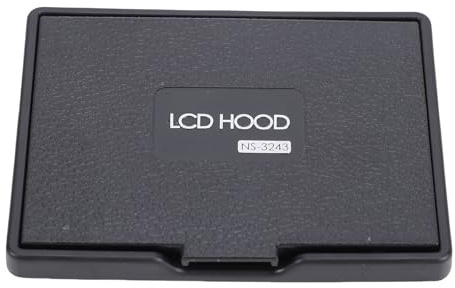 ACOGEDO Paraluce LCD per Fotocamera, Paraluce da 3,2 Pollici con Magnete, per Serie D6 D850 D750 A7 A9 RX100, con Blocco della Luce Stereo e Trama Simile alla Pelle