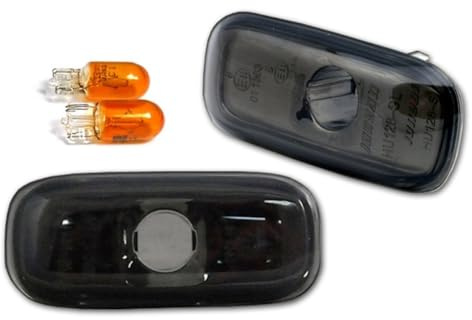 Seitenblinker Set für Audi A3 8L A4 B5 A6 C5 TT 8N rauchglas schwarz smoke