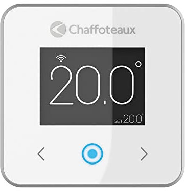 Chaffoteaux 3319128 Termostato intelligente Wi-Fi, Bianco