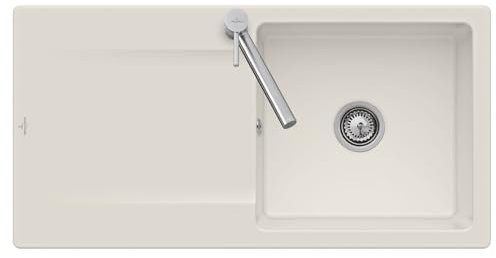 Villeroy & Boch Siluet 60-3336 01 KR Crema Keramikspüle Handbetätigung