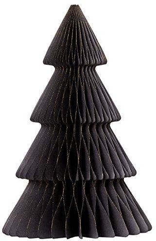 coopz Weihnachtsschmuck Tanne groß Papier Aufsteller Weihnachten Baumschmuck, Farbe:anthrazit