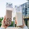 Milk Carton Water Bottle - Clear