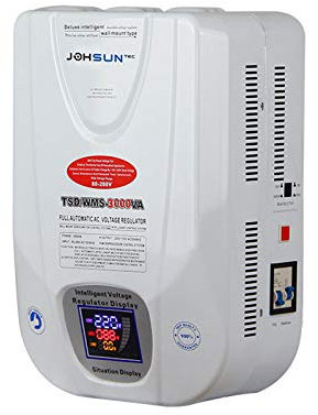 Stabilizzatore di Tensione Automatico 220v Montaggio a Parete per Uso Domestico 3000w 5000W 10000W 15000W Protezione Contro Le Sovratensioni Piccolo Stabilizzatore di Tensione CA,5000VA