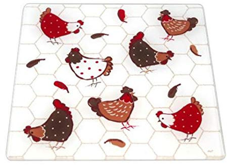 FAYE - Dessous de Plat en Verre 'COTTY' 20x20cm