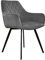 Kick Collection Esszimmerstühl Karl Velvet - Samt - Dunkelgrau - Modern und Hochwertig - Samt und Metall - Erhältlich in vielen Farben