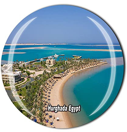 Hurghada Ägypten Kühlschrankmagnet Kristall Touristen Souvenir Geschenkkollektion Kühlschrank Magnet Aufkleber