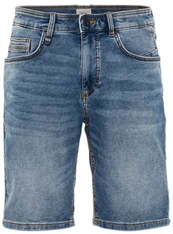 camel active Herren fleXXXactive® Jeans Shorts Slim Fit Hellblau, menswear-30IN