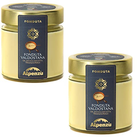 Fonduta di Fontina Valle d'Aosta 230 G - due vasetti di vetro