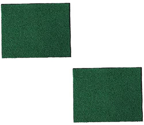 Mipcase 2 Sheets Turtle Terrace Mat Moss Rug Aquatic Grass Water Grass Aquarium Fake Mat Turf Carpet Artificial Garden Pet Rug Plant Fish Lizard Pp Plastic Household