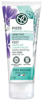 Yves Rocher PFLANZENPFLEGE FÜßE Fußcreme | intensive Fußpflege Creme | Pflege wirkt intensiv aufbauend und versorgt die Füße langanhaltend mit Feuchtigkeit