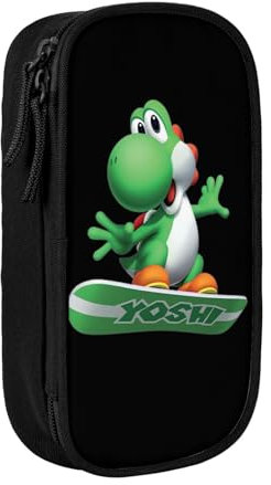 GYDJYWFRN Yoshi Federmäppchen mit großer Kapazität, große Federtasche, Schreibwaren-Stiftetasche für Teenager-Mädchen