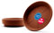 BigDean 10 Stück Blumentopf Untersetzer Ø 24,5 cm in Terracotta – Topfuntersetzer aus robustem Kunststoff & Made in Europe