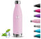 Borraccia, Borraccia Termica 750 ml, Senza BPA, Borraccia Acciaio Inox, Senza Perdite, Borracce Termiche, Isolato Sottovuoto, Borraccia Metallo, Facile da Trasportare, per Fitness, Yoga, Campeggio