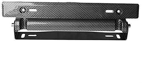 Universal Kennzeichenhalter Auto, 1 stück Universal Racing Carbon Faser Einstellbare Anzahl Auto-Kennzeichen-Rahmenhalter Drop Shipping