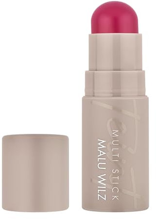 Malu Wilz Multi Stick Nr. 10 für Wangen & Lippen I Cremiger Make-up Stick mit Mangobutter, Vitamin E & Jojobaöl I Natürlicher Blush & Lip Tint I Wischfest, Langanhaltend I Für alle Hauttypen