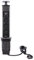 Perel Bloc multiprise escamotable, 3 Prises avec Terre française (Type E), 2 Ports USB, diamètre 71 mm, Usage intérieur, Noir/Gris