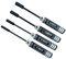 LinsyRC 4-Pack RC Repair Tool 4.0mm 5.5mm 7.0mm 8.0mm Hex Screw Driver Handles Set Hex Socket Nut Driver for FPV RC Model Car Boat Airplane