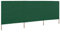 ZHOUMIN Paravent Panneaux Extérieur Ecran de Plage Anti-Vent Abri de Plage Pare-Vue Coupe-Vent Paravent 3 Panneaux Tissu 400 x 120 cm Vert