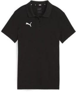 PUMA Unisex Teamgoal Casuals Wmn Polo, Puma Black-puma White, M EU