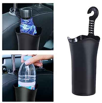 Regenschirmständer Auto Schirmständer Auto Regenschirm Halter Rücksitz Regenschirmhalter Multifunktionaler Platzsparend Punch-freie Aufbewahrungsständer für Flur Zuhause
