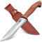 Golden Bird Coltello da sopravvivenza Outdoor Full Tang 14,5 cm Coltello da caccia lama fissa con fodero Coltello da boscaglia affilato Coltello- Serie Beast Fox