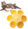 Mangeoire multiple pour chien – Gamelles de nourriture pour chat avec 6 gamelles pour chat – Nourriture antidérapante – Gamelle en forme de pétales en forme de fleur pour plusieurs chats d'intérieur