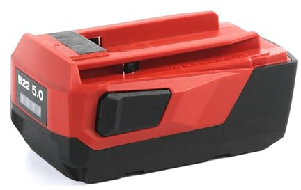 HHiMXPO La batteria agli ioni di ricambio 22V 4.0Ah compatibile con Hilti B22 18V 21.6V 22V gli strumenti wireless e i caricabatterie Li-ION C4/36