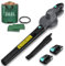 BlueMars Cordless Leaf Blower Lightweight for Gardens, Patios, Gutters, Driveways,w/ 2x 20V Battery,1x Charger, Minimal Noise,Include Garden Leaf Grabbers & Garden Waste Bag,Blowing Leaf/Snow/Dust