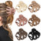 Blooms 6 Stück Octopus Haarklammer Haarspangen Damen, Haarklammern Groß Rutschfeste Matte Hair Claw Clip für Frauen und Mädchen Lockiges Langes Dickes Haar