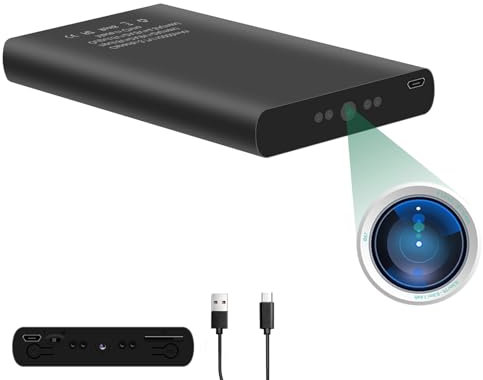 Power Bank Spy Camera, HD 1080P Portable Power Bank Hidden Camera, Motion Detection, Night Vision, Video Recorder, Nanny Cam for Home, Room, Office Security, No WiFi Needed