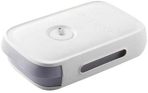 Qaestuan Porta Uova da Frigo, Portauova Frigorifero a Cassetto Plastica con Data, Contenitore per Uova da Frigorifero Scatola Portauova per Frigorifero, per Conservare 21 Uova, Bianco