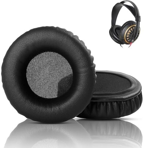 XRHTONG Prime Earpads Replacement Compatible with Sennheiser HD 430 HD430 HD-430 Headset Ear pads Cushion(Protein Leather/Memory Foam)