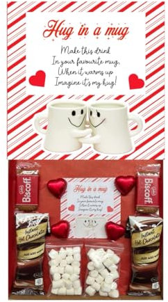 Hug In A Mug Hot Chocolate Gift Set Present