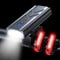 Luci Bicicletta LED Ricaricabili USB 6000mAh - 10000 High Lumens Set Luce Anteriore/Posteriore per Bici Elettriche, MTB e Bici da Corsa con Fanale Frontale Potente - Impermeabile 6+4 Modalità