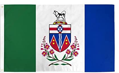 Yukon - Kanada - Kanadischer Yukoner 90X150Cm Garten Flagge Verblassen Beständig Sommer Flaggen Wind Und Regenfeste Indoor Flagge Décor Für Garten Bauernhof Yard