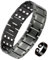 Jecanori 3 x Magnetarmband für Herren und Kupferring mit 3500 Gauss ultrastarken Magneten, verstellbares Titan-Stahl-Magnetarmband mit Einstellwerkzeug und Geschenkbox (grau)