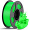 ANYCUBIC PLA Filament 1,75mm, Refill PLA und Spool Kit, 3D Drucker Filament PLA, Vakuumverpackung, Intelligente Identifikation, 1KG Grüner Blitz