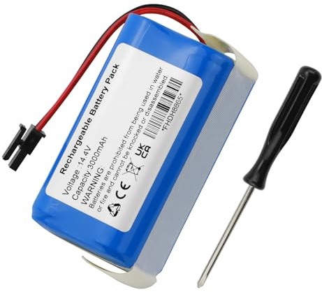 ANTIEE Ersatzakku für Kyvol Cybovac L20 E20 E30 E31 R750-2200pa G800 G850 | Kabelloser Staubsauger mit 3000mAh Akku,Einfache Installation,Integrierter Schutz,Für den täglichen Gebrauch im Haushalt