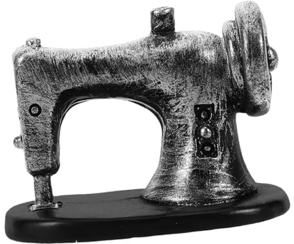 Warmhm Miniatura Di Macchina Da Cucire Statua Di Macchina Da Cucire Giocattolo Da Sarto Per Macchina Da Cucire Per Decorare La Casa Delle Bambole