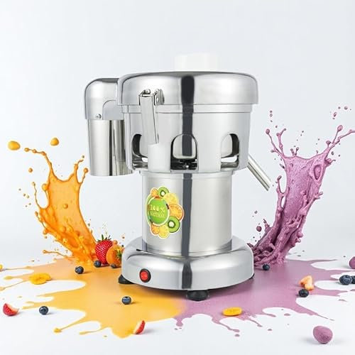 WEIMILOR Extracteurs de jus Professionnels, 370 W, Presse-Agrumes pour Fruits et légumes, extracteurs de jus Professionnels en Acier Inoxydable Robuste, 2 800 TR/Min