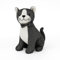 Tope para Puertas Suelo con diseño Animal de Gato como elemento decorativo para la casa. (1 KG,13x18x23 cm)