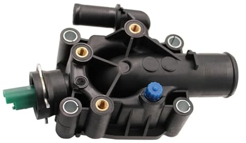 Compatible con Peugeot Partner 1007, 206, 207, 307 y 308. Compatible con Citroën Berlingo, C-Elysee, C2 1336Z0. Termostato de refrigerante del motor(Plastics)